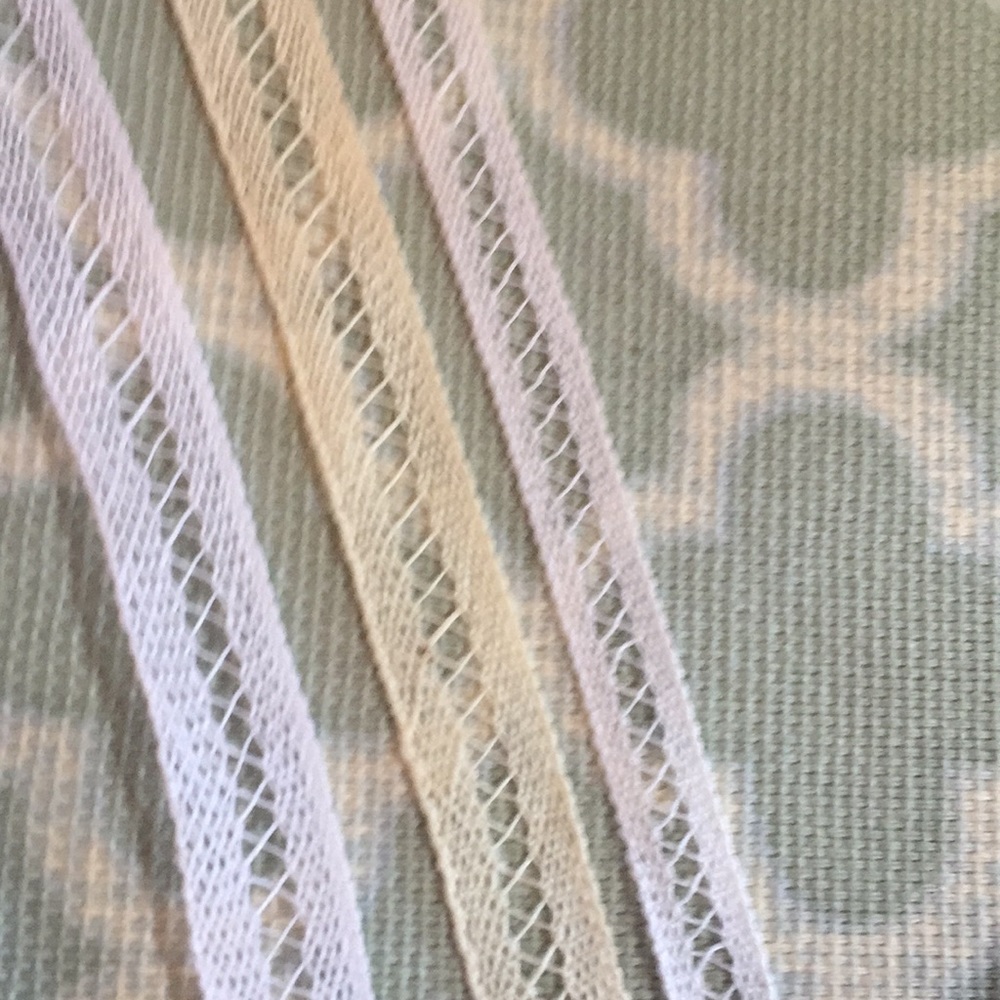 Battenburg Lace Trim Bundle White Cream 3 Cuts 18”
